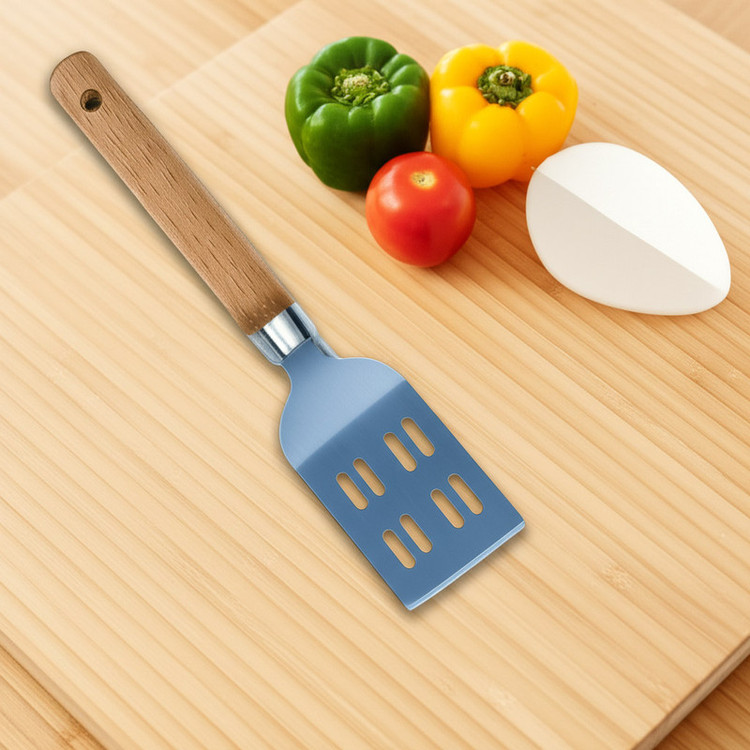 کفگیر شنگیا مدل سرتیز و روغن گیر