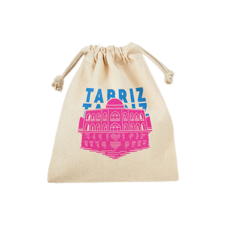 کیسه نان و سبزی ترمه طراحان ایده مدل نماد ائل گلی تبریز کد map0007 - S سایز 19x19 سانتی متر