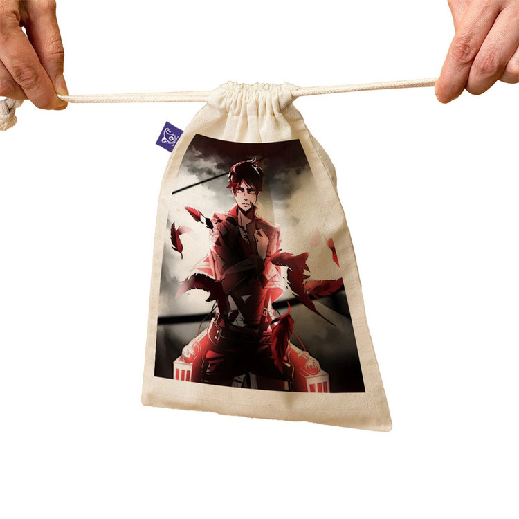 کیسه نان و سبزی ترمه طراحان ایده طرح اَتک آن تایتان Attack on Titan کد strm0381 - S