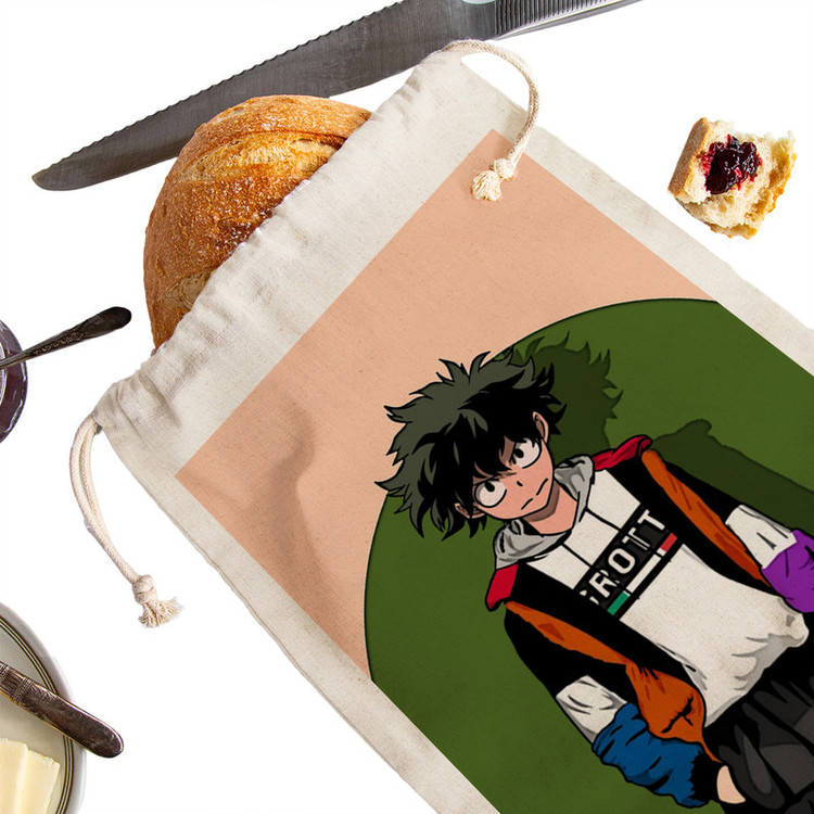 کیسه نان و سبزی ترمه طراحان ایده طرح مای هیرو آکادمی My hero academia کد strm0464 - M