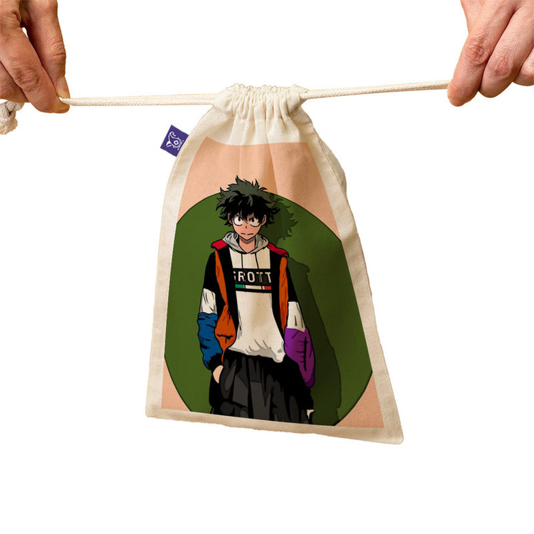 کیسه نان و سبزی ترمه طراحان ایده طرح مای هیرو آکادمی My hero academia کد strm0464 - M