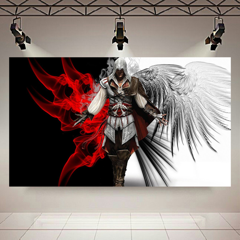 تابلو شاسی طرح Game مدل Assassins Creed کد AR7610