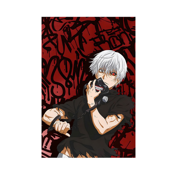 تابلو مدل انیمه کن کانکی توکیو غول Ken Kaneki Tokyo Ghoul anime 14