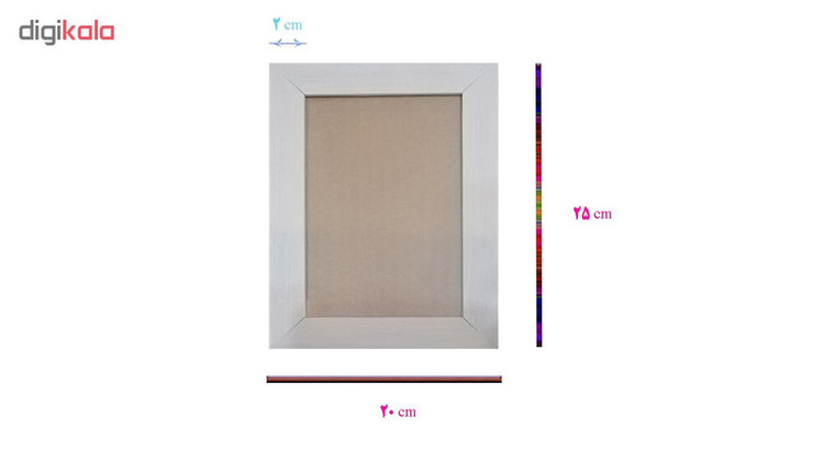 قاب عکس مدل مریم کد MRK2 سایز 16×21 سانتی متر