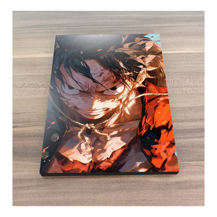تابلو شاسی گوفی مدل لوفی انیمه وان پیس طرح One Piece Luffy کد ANGR35