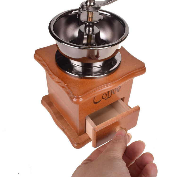 آسیاب دستی قهوه مدل WOOD