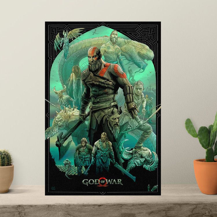 تابلو شاسی مدل گیمینگ گاد اف وار god of war کد 1268