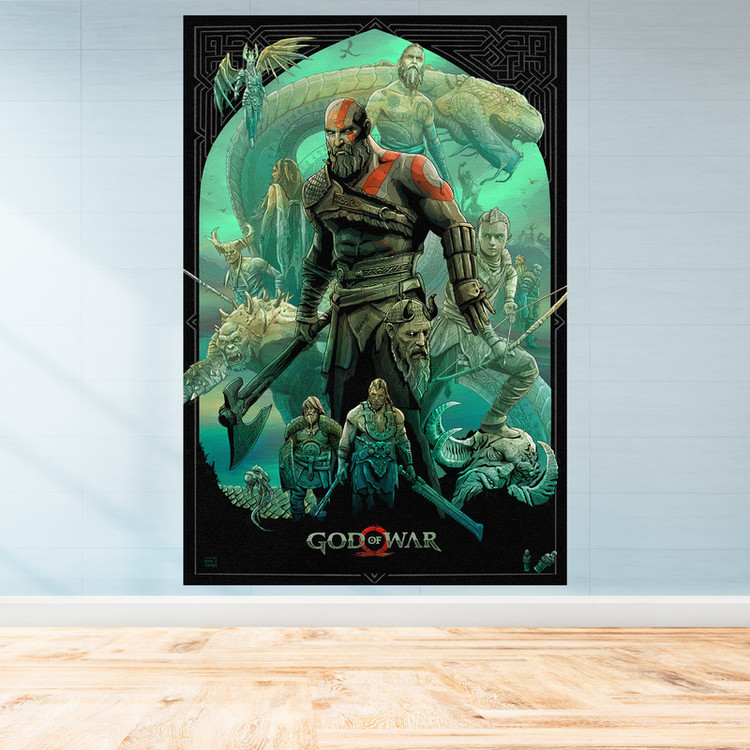 تابلو شاسی مدل گیمینگ گاد اف وار god of war کد 1268