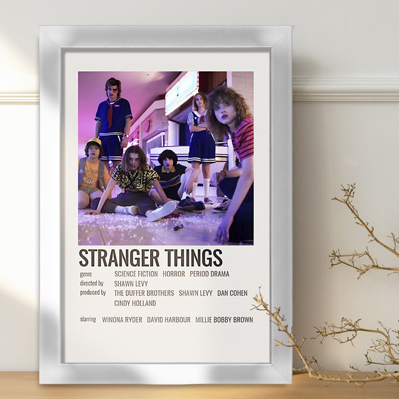 تابلو خندالو طرح استرنجر تینگز (Stranger Things) کد F13320