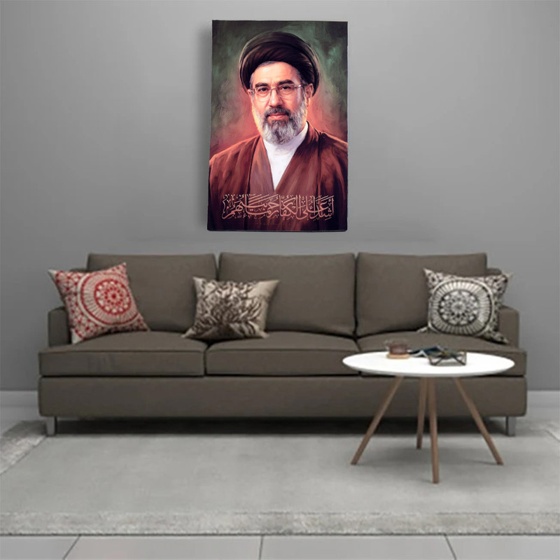 تابلو شاسی طرح رهبر حضرت آیت الله مجتبی حسینی خامنه ای
