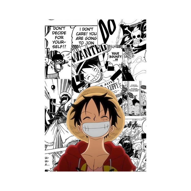 تابلو مدل انیمه لوفی وان پیس Luffy one piece anime 16