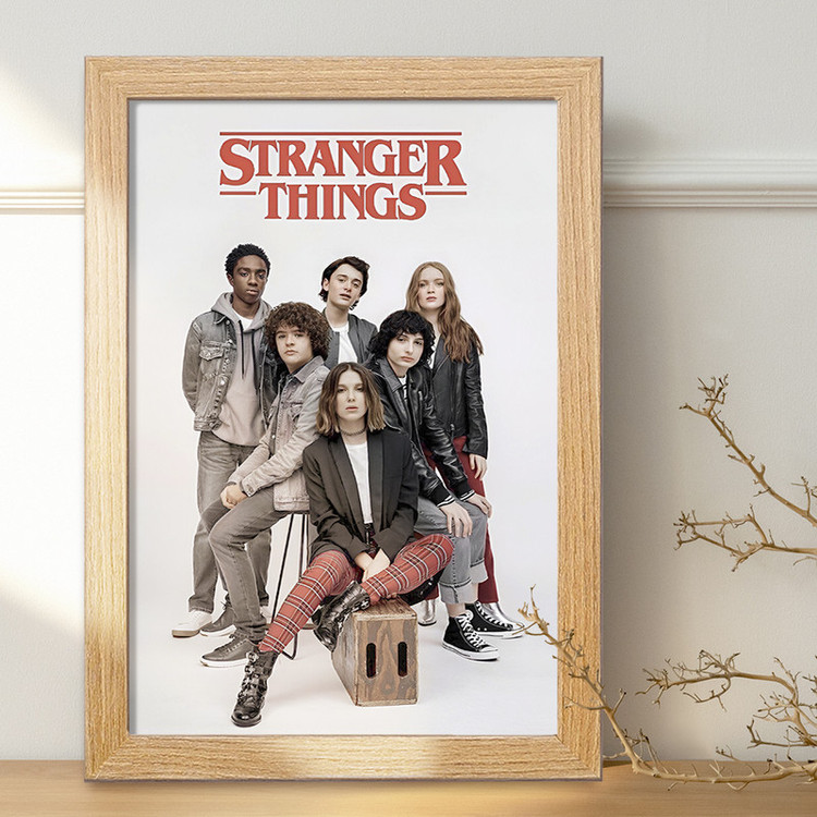 تابلو خندالو مدل استرنجر تینگز (Stranger Things) کد F10169