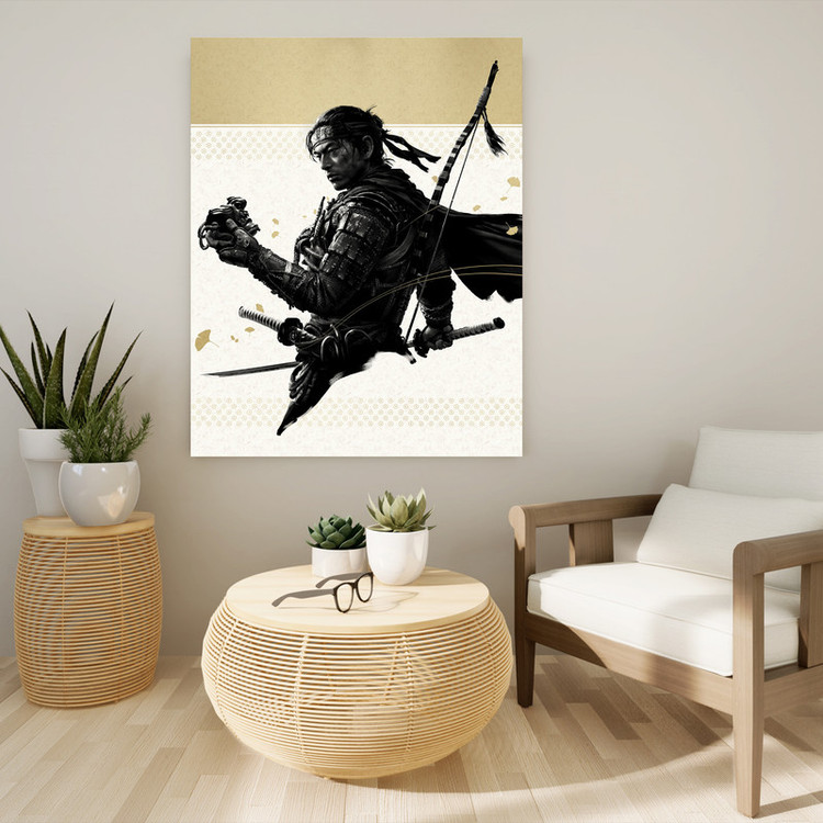 تابلو شاسی مدل گیمینگ گوست اف سوشیما ghost of tsushima کد 1244