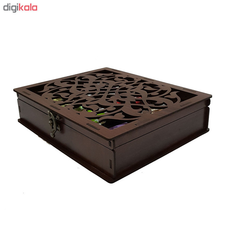جعبه چای کیسه ای مدل بهار