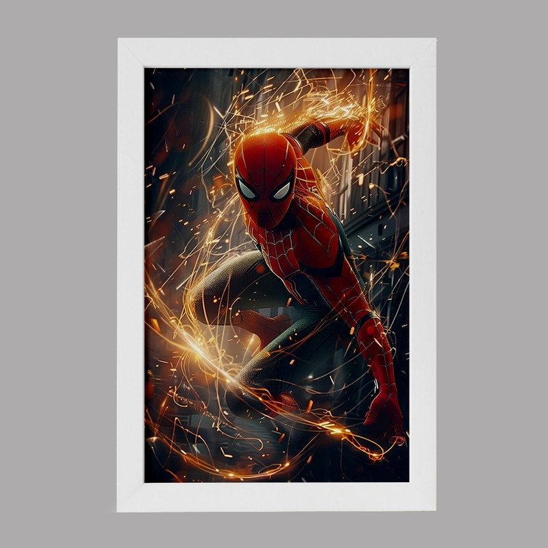تابلو خندالو مدل مرد عنکبوتی (Spider Man) کد F4751