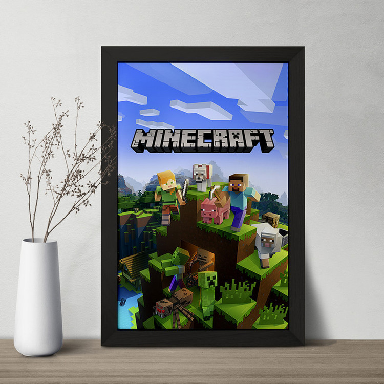 تابلو خندالو مدل ماینکرافت (Minecraft) کد F2419