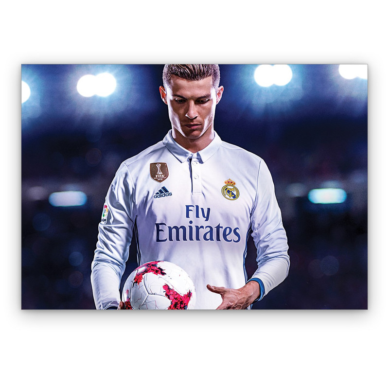 تابلو شاسی گالری دیکوماس طرح کریستیانو رونالدو کد CR7 DMS-T133