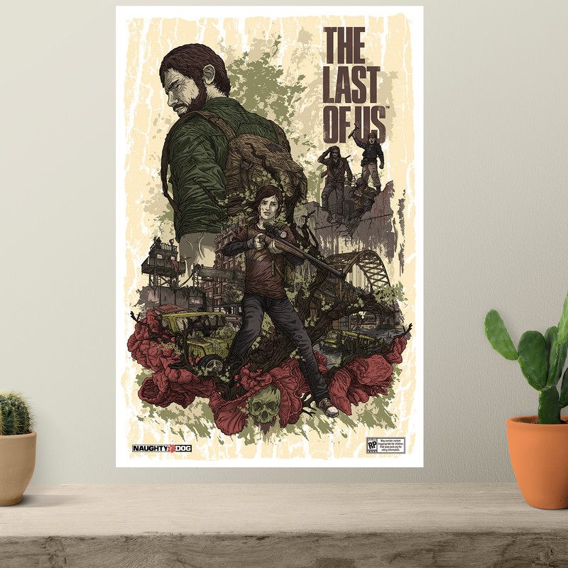 تابلو شاسی مدل گیمینگ لست اف اس LAST OF US کد 1265