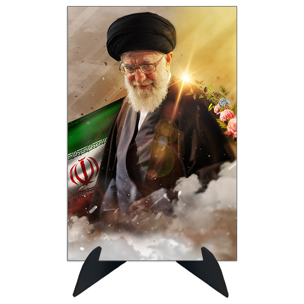 تابلو شاسی رومیزی طرح رهبر سید علی خامنه ای مدل AG-271