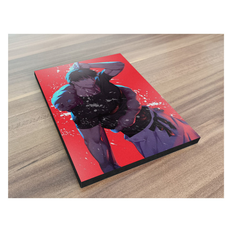 تابلو شاسی گوفی مدل انیمه جوجوتسو کایزن زنین توجی نبرد جادو Toji Jujutsu Kaisen Anime کد RED23
