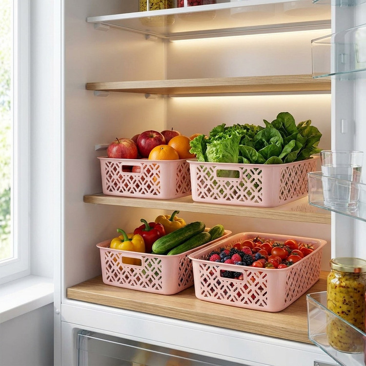 سبد نظمدهنده کابینت و یخچال مدل ALF-148 بسته 4 عددی