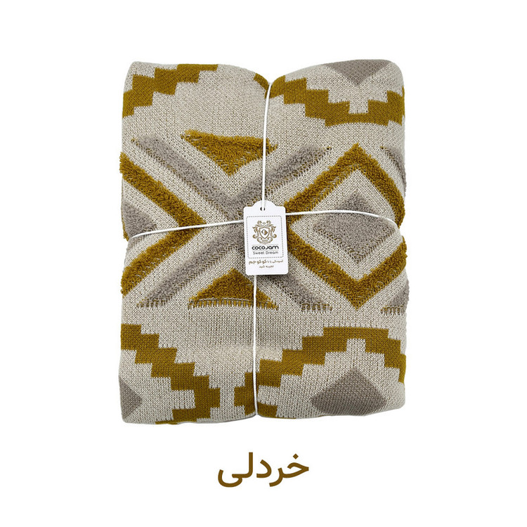 شال مبل و تخت کوکو جم مدل پانچ سایز 170x140 سانتیمتر