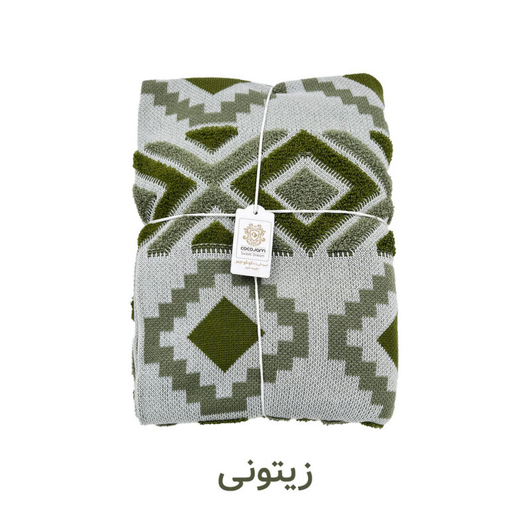 شال مبل و تخت کوکو جم مدل پانچ سایز 170x140 سانتیمتر