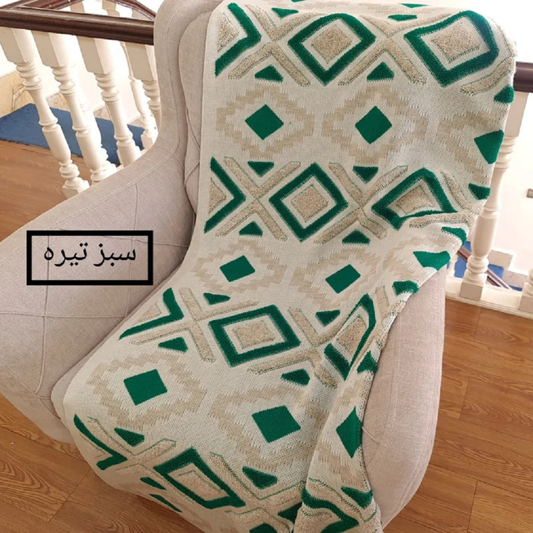 شال مبل و تخت کوکو جم مدل پانچ سایز 170x140 سانتیمتر