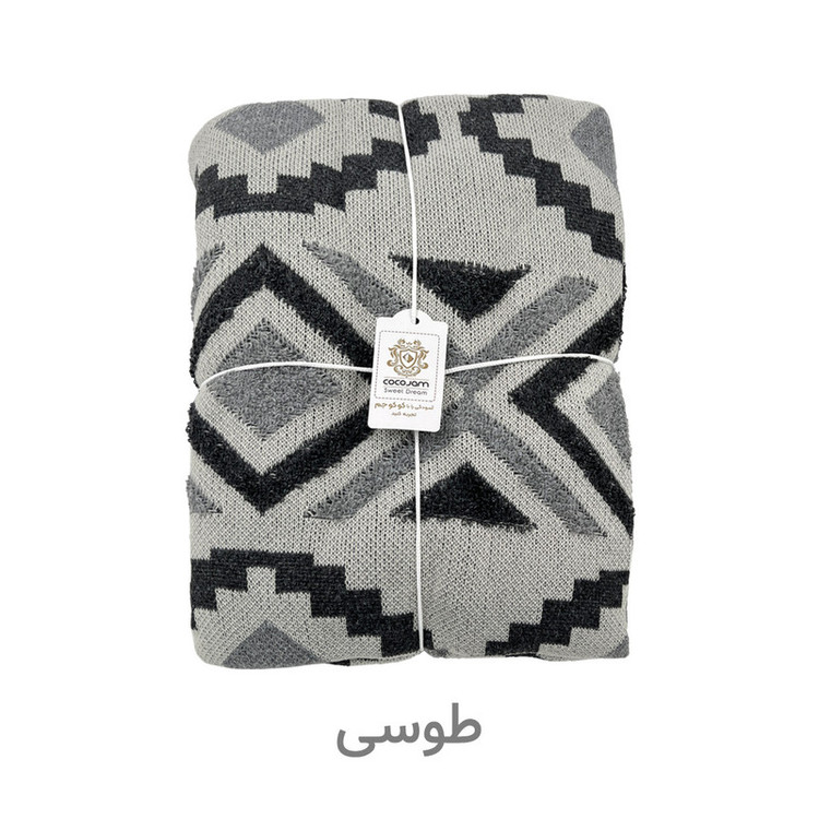 شال مبل و تخت کوکو جم مدل پانچ سایز 170x140 سانتیمتر