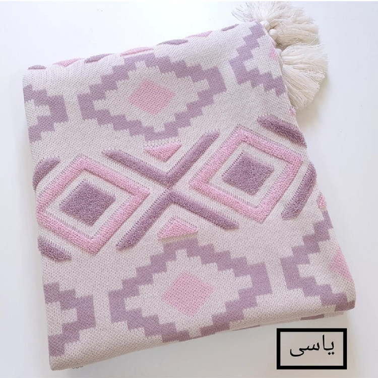 شال مبل و تخت کوکو جم مدل پانچ سایز 170x140 سانتیمتر