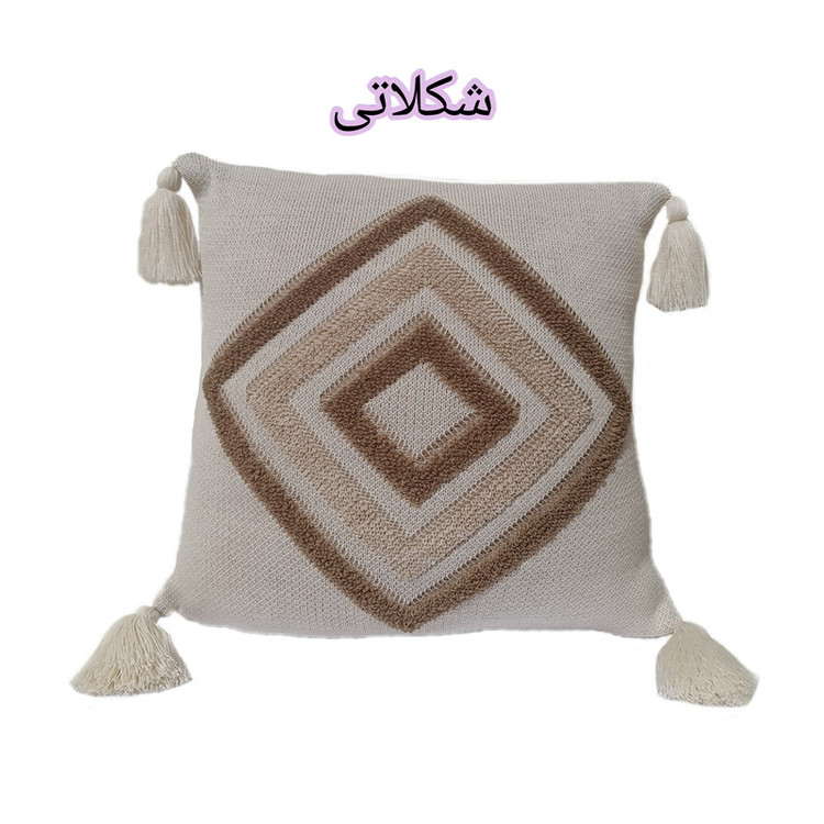 کاور کوسن مدل پانچدوزی سایز 40x40 سانتی متر