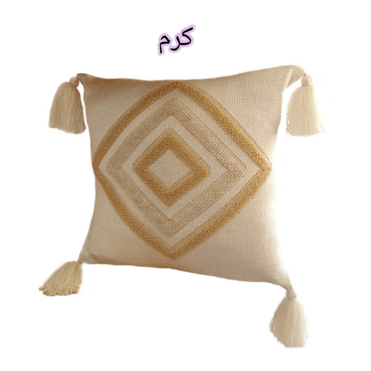 کاور کوسن مدل پانچدوزی سایز 40x40 سانتی متر