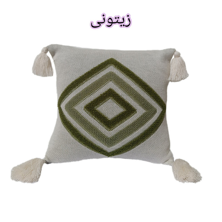 کاور کوسن مدل پانچدوزی سایز 40x40 سانتی متر