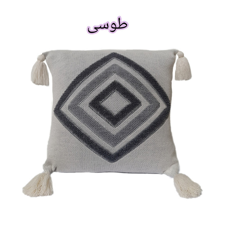 کاور کوسن مدل پانچدوزی سایز 40x40 سانتی متر