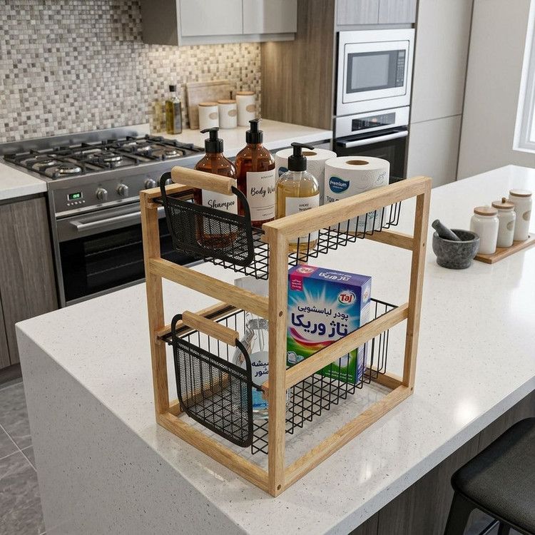 نظم دهنده کابینت عروس مدل چوبی