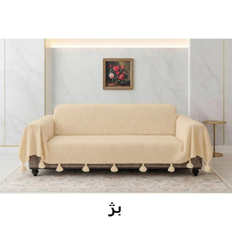 شال مبل و تخت مدل چمر بلا سایز 300x149 سانتی متر