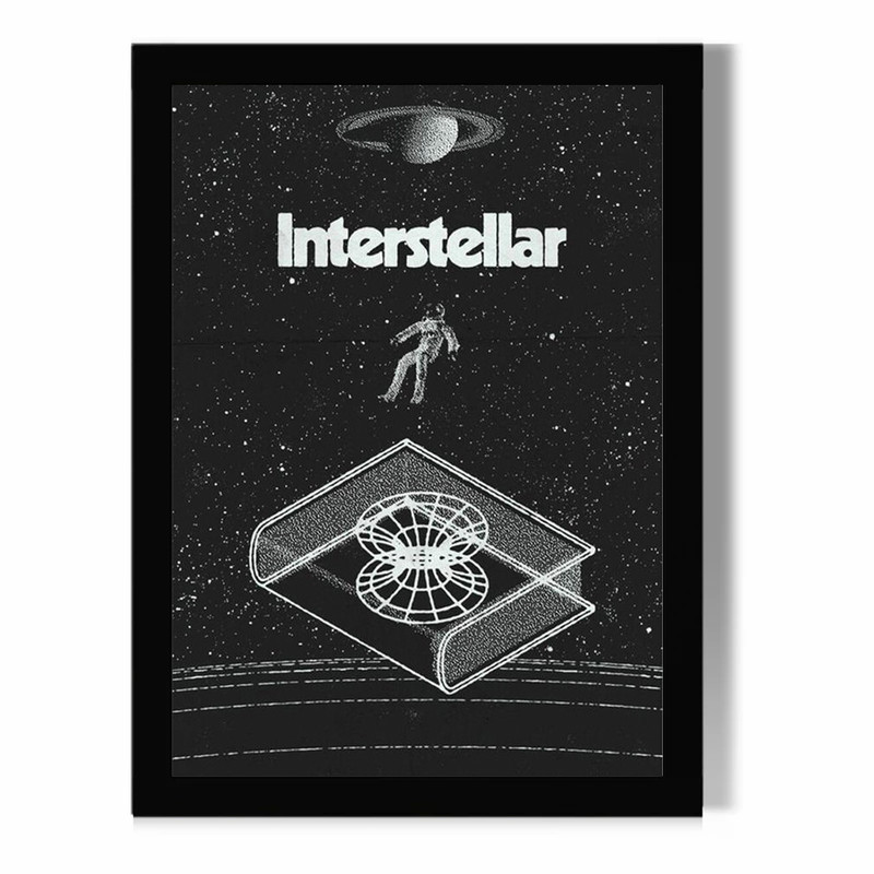 تابلو مدل دیواری طرح فیلم میان ستاره ای | Interstellar کد FD146