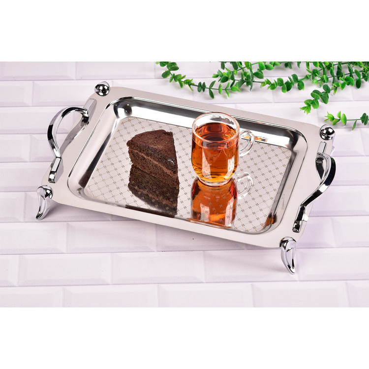 سینی دسته داریونیک کد 03 - 4065 سایز 27*41 سانتی متر