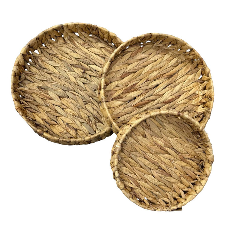 سینی مدل حصیری مجموعه سه عددی