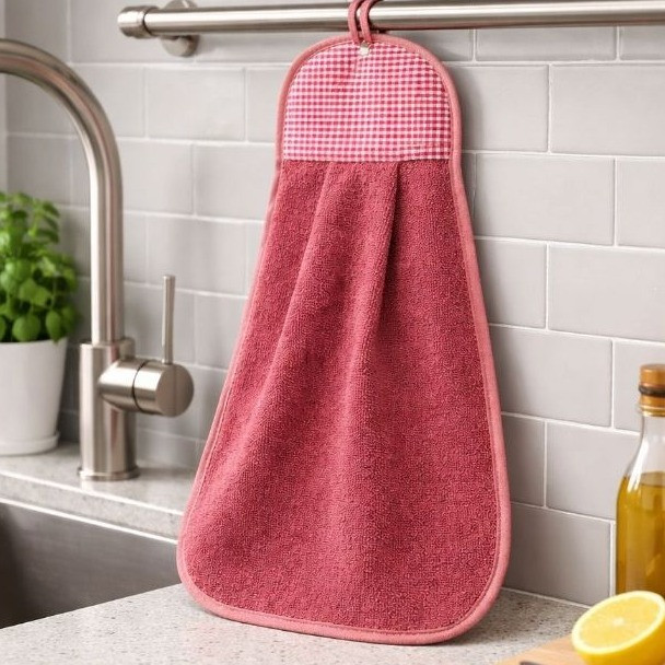 حوله آشپزخانه مدل چهارخانه سایز 40×35 سانتیمتر
