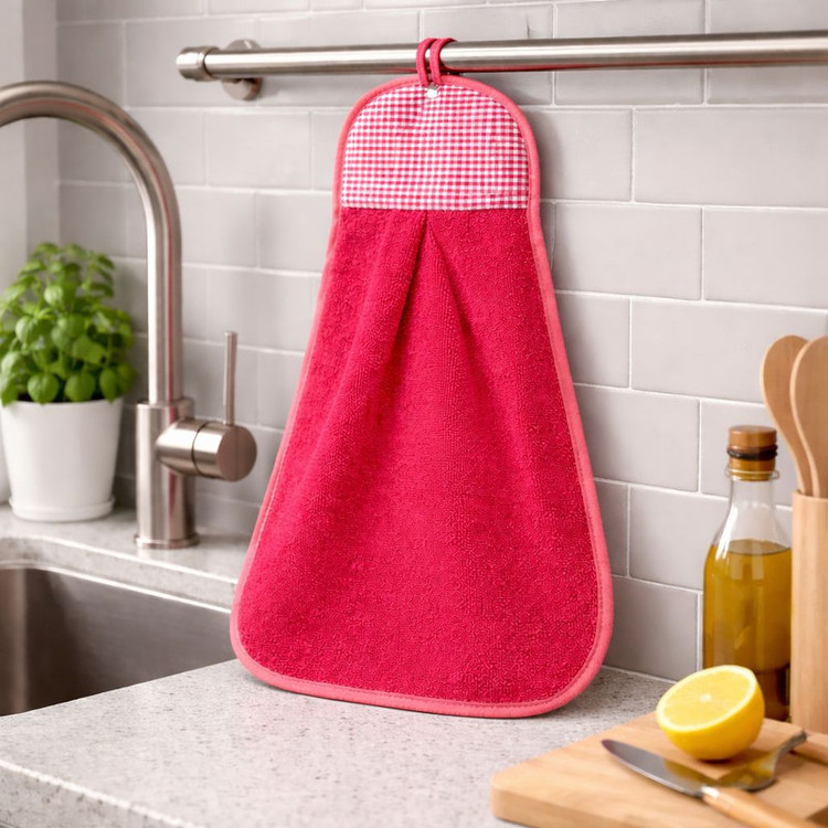 حوله آشپزخانه مدل چهارخانه سایز 40×35 سانتیمتر