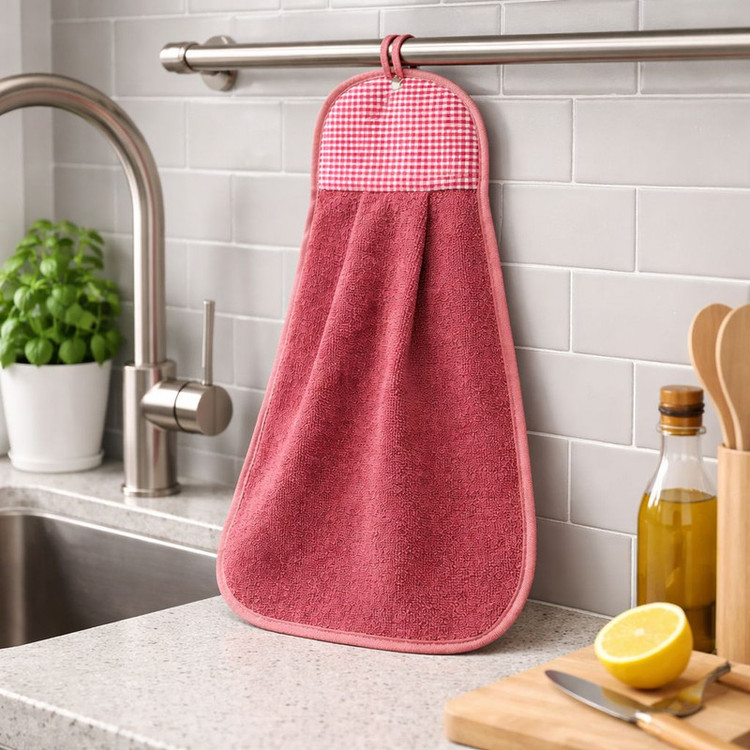 حوله آشپزخانه مدل چهارخانه سایز 40×35 سانتیمتر