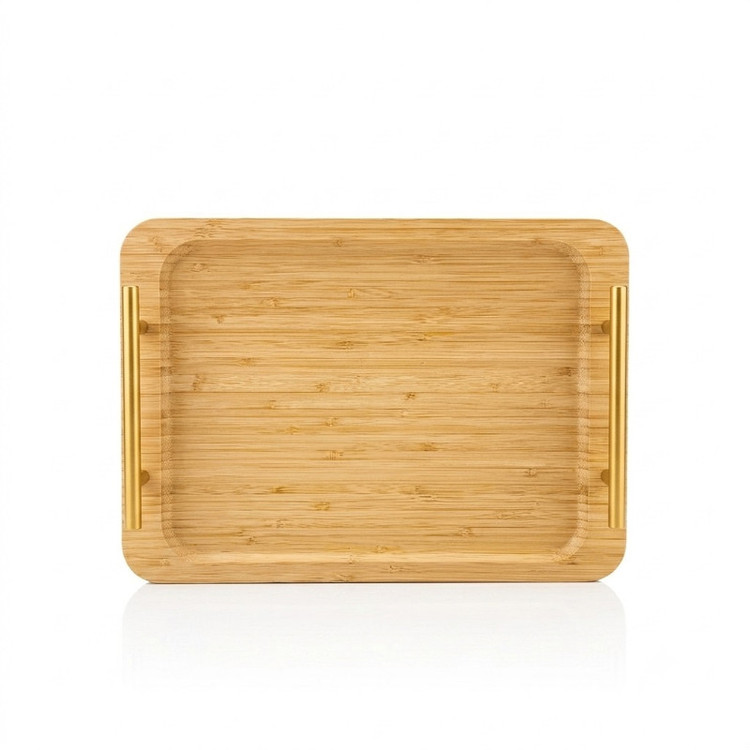 سینی دسته دار مدل بامبو کد SI-32 سایز 23x32 سانتیمتر