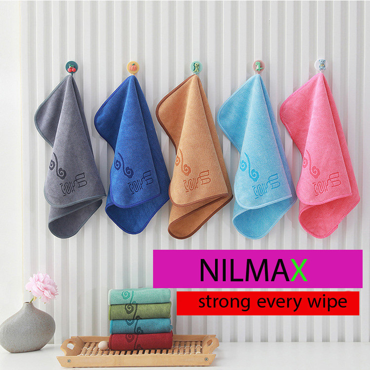 دستمال نظافت خانه و آشپزخانه میکروفایبر، حولهای مدل H002 NILMAX