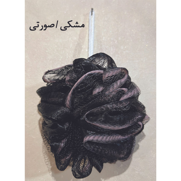 لیف حمام مدل توری حاشیه دار کد 002
