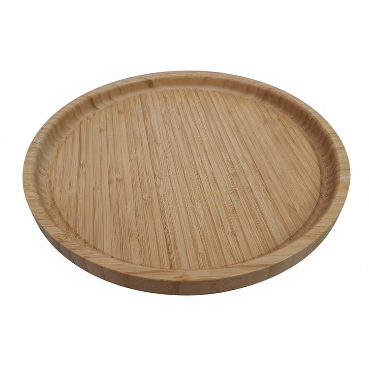 سینی مدل گرد بامبو سایز 35× 35 سانتی متر