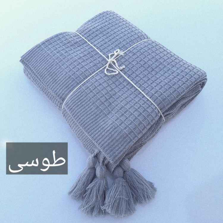 شال مبل و تخت مدل بیسکویتی سایز 150×300 سانتی متر