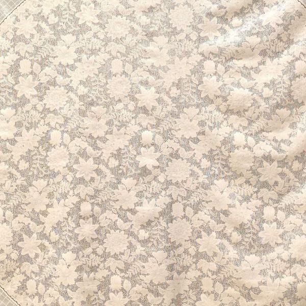 رومیزی مدل گرد طرح گل سایز 150x150 سانتیمتر