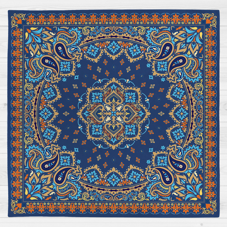 رومیزی طرح ترمه سنتی کد 9962