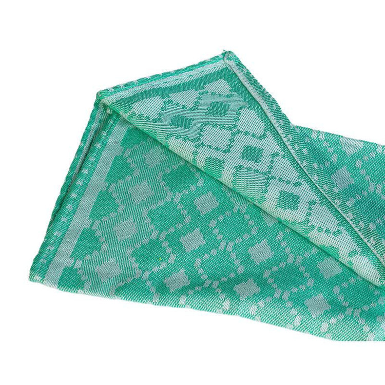دستمال نظافت خانه و آشپزخانه ویسکوز مالمو مدل یزدی طرح لوزی کد ya55248077 بسته 2 عددی